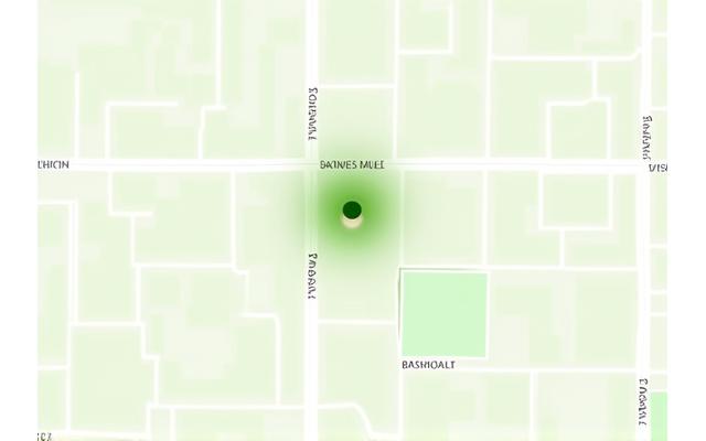 Styled map showing Vitality Crest office location in Nashville.